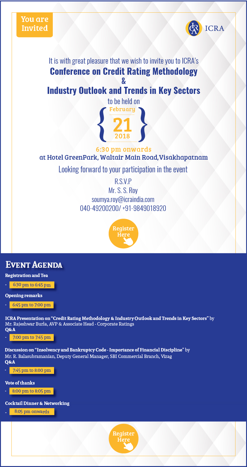 Invite for Vishakhapatnam event