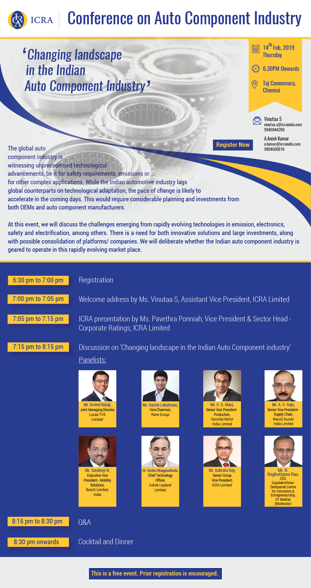Conference on Auto Component Industry